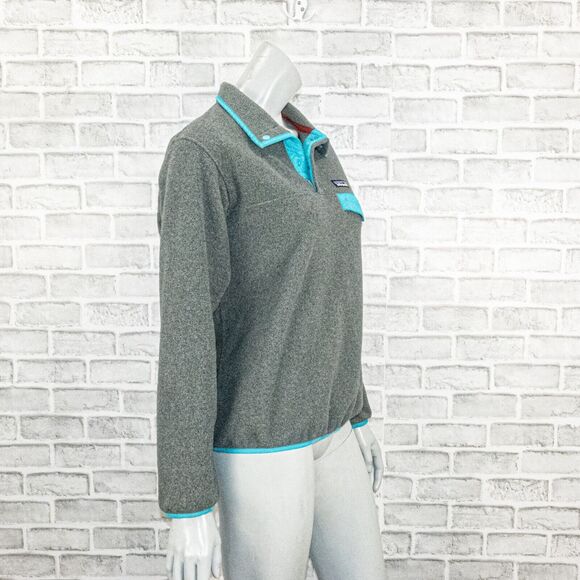 Patagonia Women's Lightweight Synchilla Snap-T Pullover Fleece sweater jacket S - Picture 5 of 9